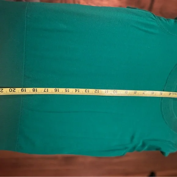 EUC Talbots Petite Small Short Sleeve Knit Top - Picture 5 of 6